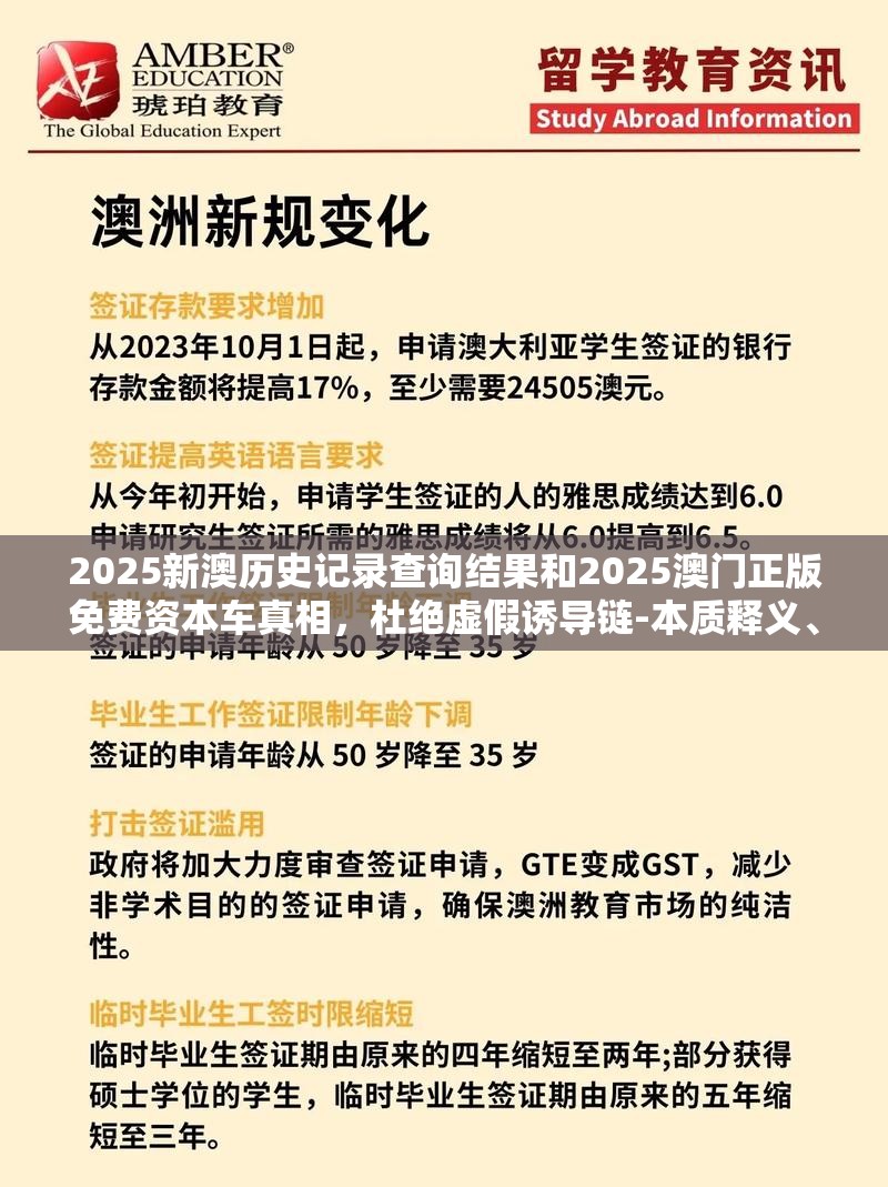 2025新澳历史记录查询结果和2025澳门正版免费资本车真相，杜绝虚假诱导链-本质释义、专家解析解释与落实