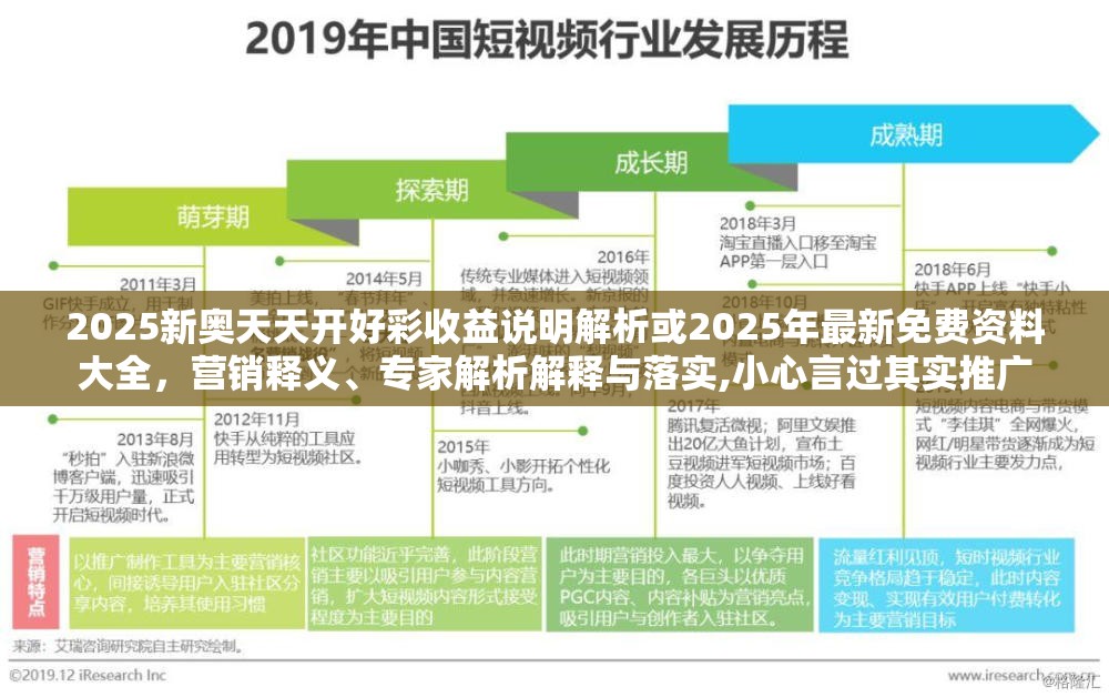 2025新奥天天开好彩收益说明解析或2025年最新免费资料大全，营销释义、专家解析解释与落实,小心言过其实推广