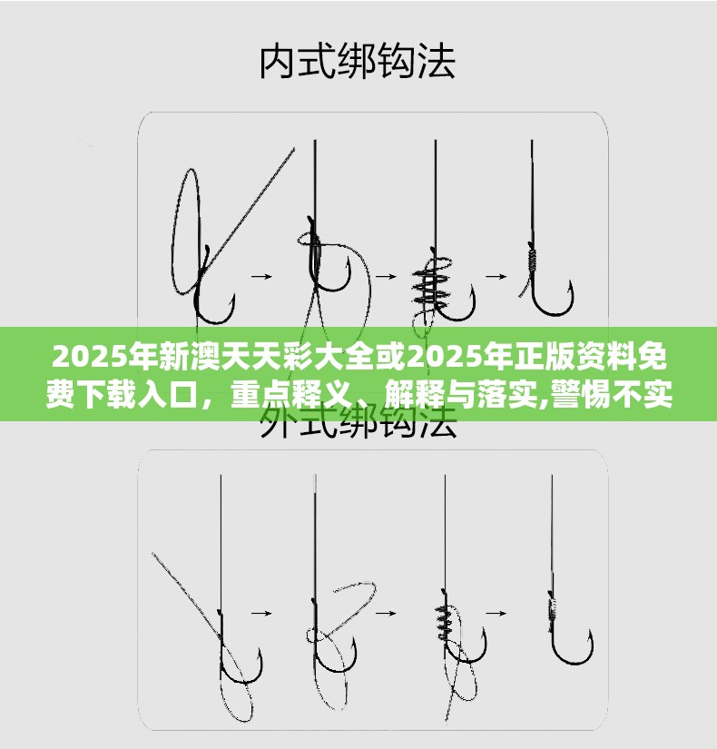 2025年新澳天天彩大全或2025年正版资料免费下载入口，重点释义、解释与落实,警惕不实的钓鱼钩