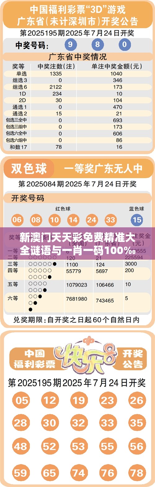 新澳门天天彩免费精准大全谜语与一肖一码100‰能中多少钱，升级分析、专家解读解释与落实,谨防华而不实包装