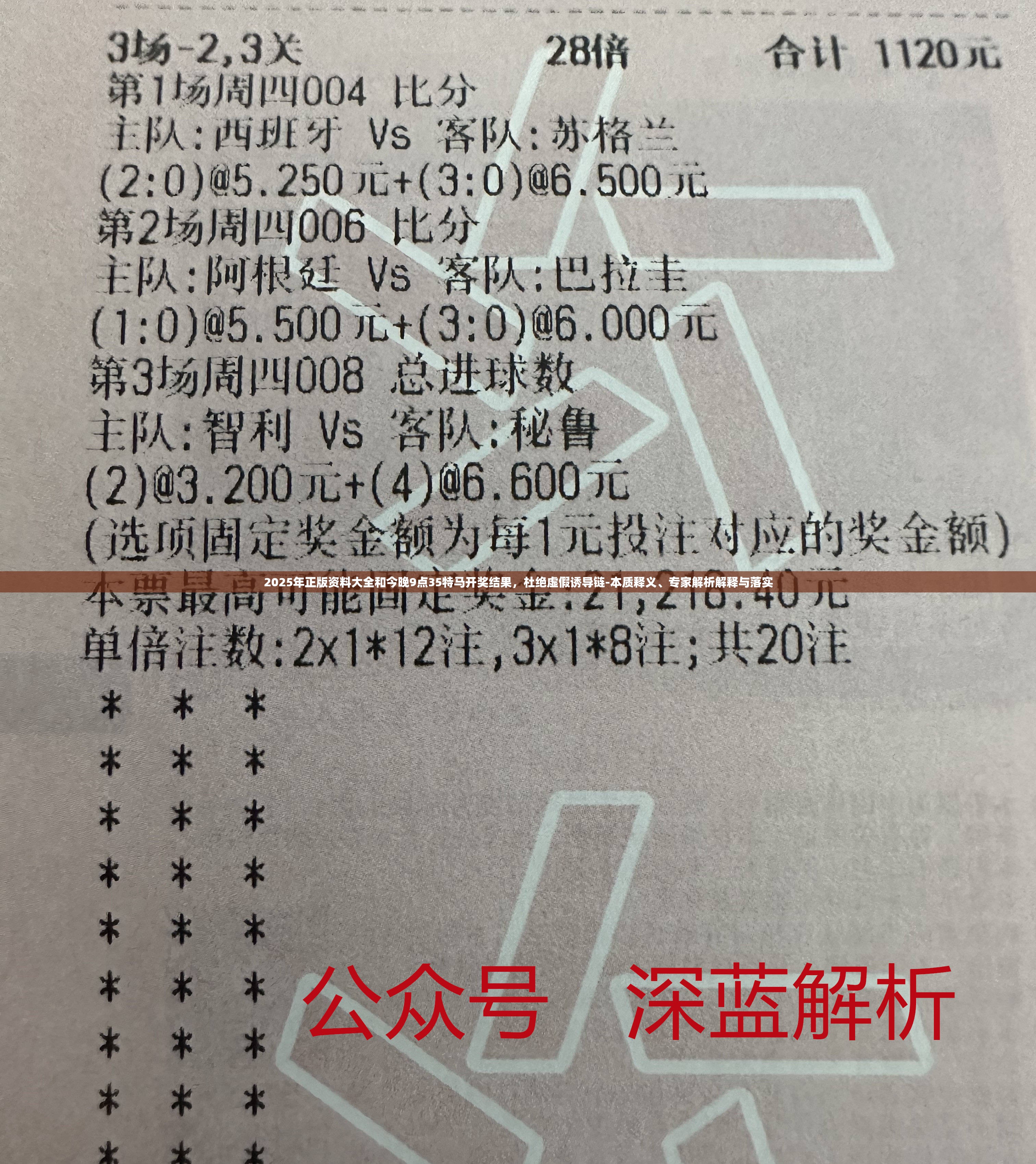 2025年正版资料大全和今晚9点35特马开奖结果，杜绝虚假诱导链-本质释义、专家解析解释与落实
