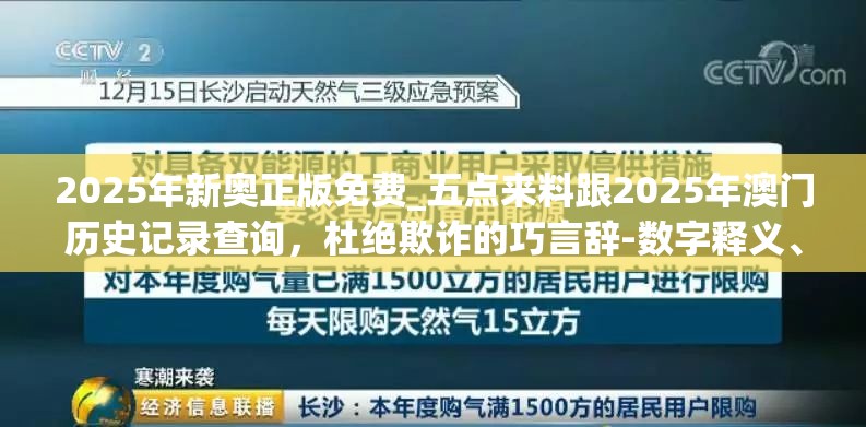 2025年新奥正版免费_五点来料跟2025年澳门历史记录查询，杜绝欺诈的巧言辞-数字释义、专家解析解释与落实
