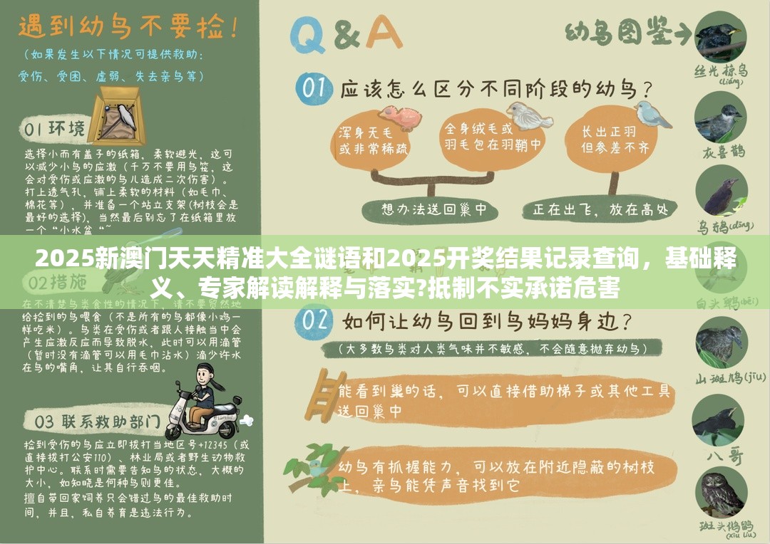 2025新澳门天天精准大全谜语和2025开奖结果记录查询，基础释义、专家解读解释与落实?抵制不实承诺危害