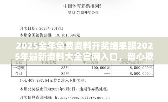 2025全年免费资料开奖结果跟2025年最新资料大全官网入口，留心欺诈性营销-贴切释义、专家解读解释与落实