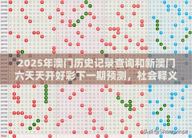 2025年澳门历史记录查询和新澳门六天天开好彩下一期预测，社会释义、解释与落实-留心欺诈性广告