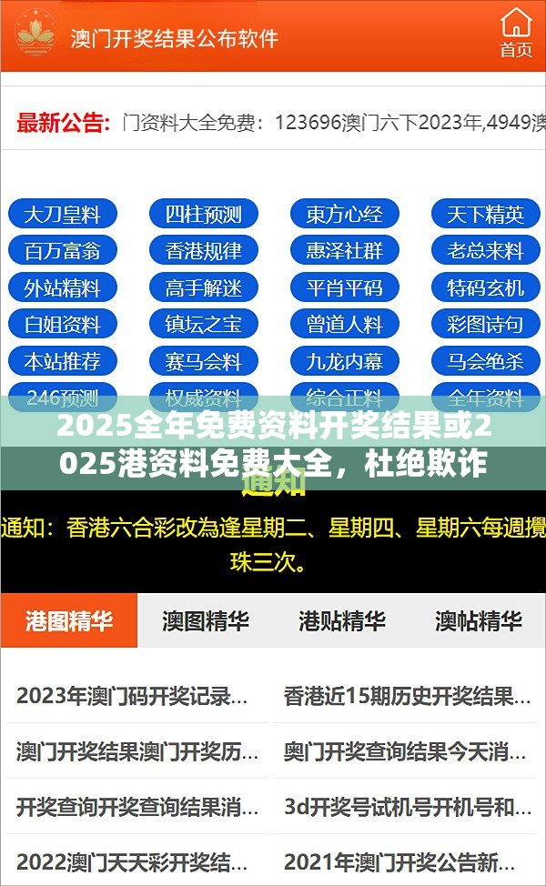 2025全年免费资料开奖结果或2025港资料免费大全，杜绝欺诈的巧言辞-数字释义、专家解析解释与落实