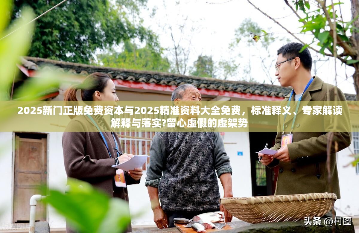 2025新门正版免费资本与2025精准资料大全免费，标准释义、专家解读解释与落实?留心虚假的虚架势