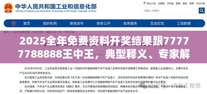 2025全年免费资料开奖结果跟77777788888王中王，典型释义、专家解析解释与落实?小心误导宣传风险